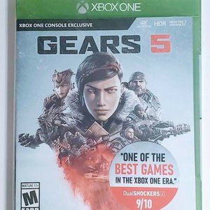 Gears 5 Xbox One Video Game Console Exclusive Xbox One X Enhanced HDR New Sealed